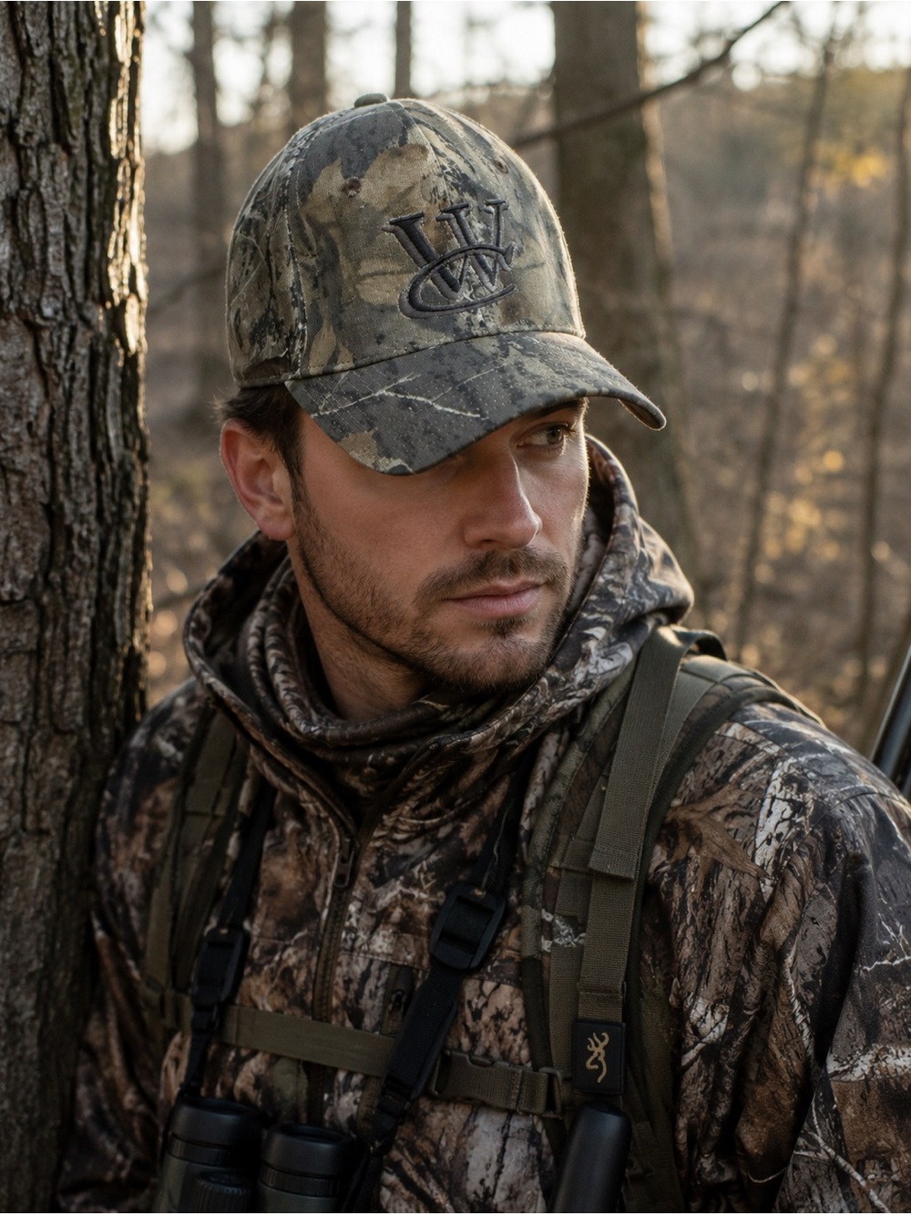Men's Realtree Camouflage Cap - Realtree Brown